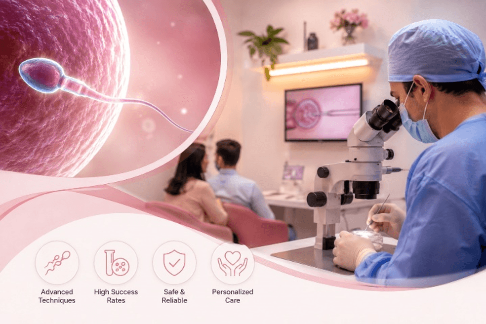 Sperm retrieval procedure at Divine IVF, Noida